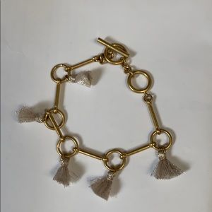 Madewell Tassel Link Bracelet